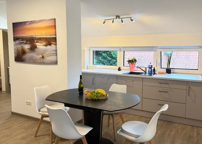 公寓 Modernes Haus Am See, Gavner Im Seepark Lehe Wiefelstede